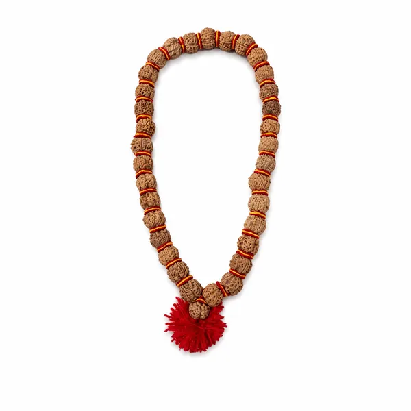 Velvet_Rudraksha_Kantha_33_Beads