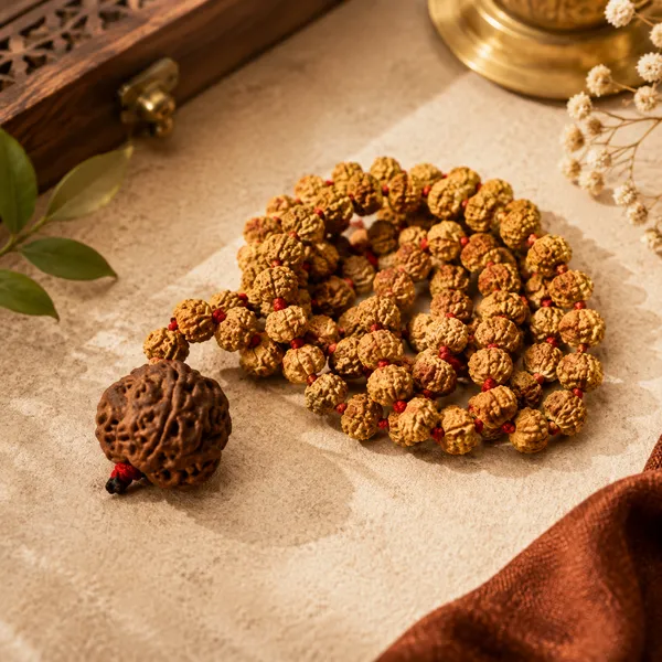 Chikni_Pathri_Rudraksha_Japa_Mala_With_Big_Bead