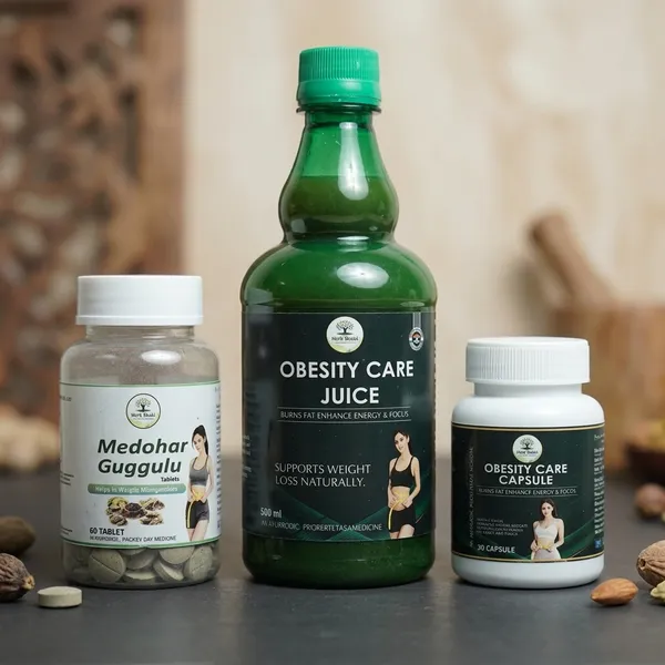 Obesity_Care_Set_Of_Three_Health_Supplements_(Obesity_Care_Capsule,_Medohar_Guggulu_Tablets,_Obesity_Care_Juice)