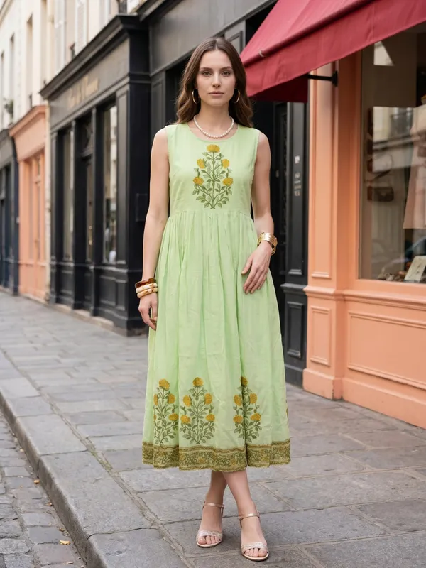 Mint_Green_Floral_Embroidered_Anarkali_Dress_With_Jacket_For_Women
