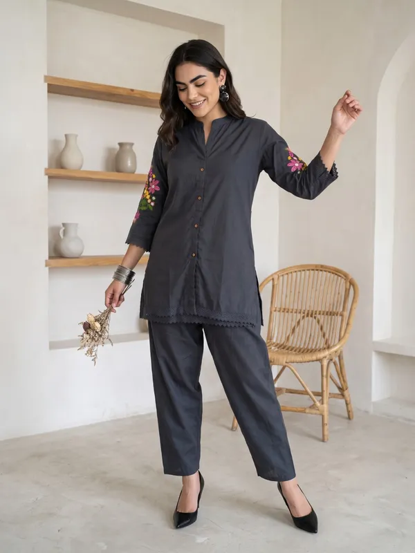 Black_Embroidered_Co-ord_Set_For_Women_
