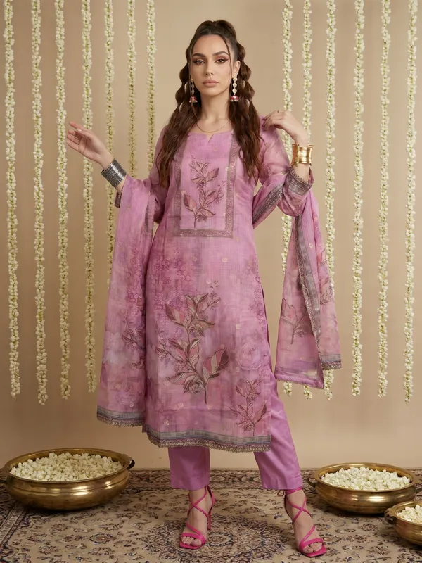 Pink_Printed_Embroidered_Unstitched_Suit_Set