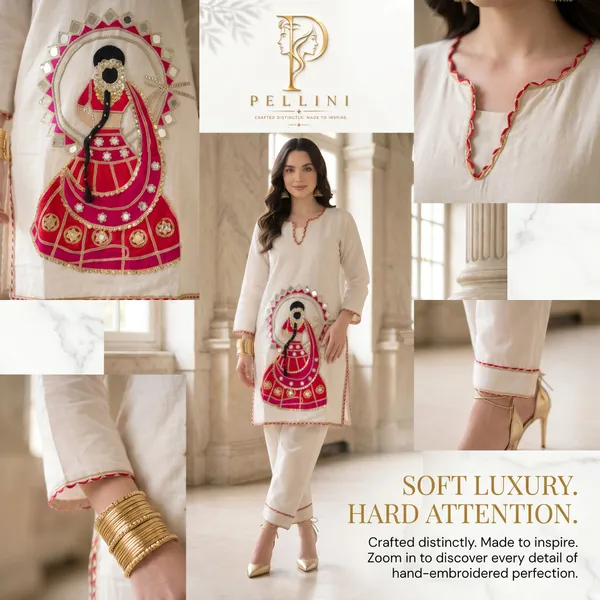 Off_White_Cotton_Embroidered_Kurta_Set_For_Women