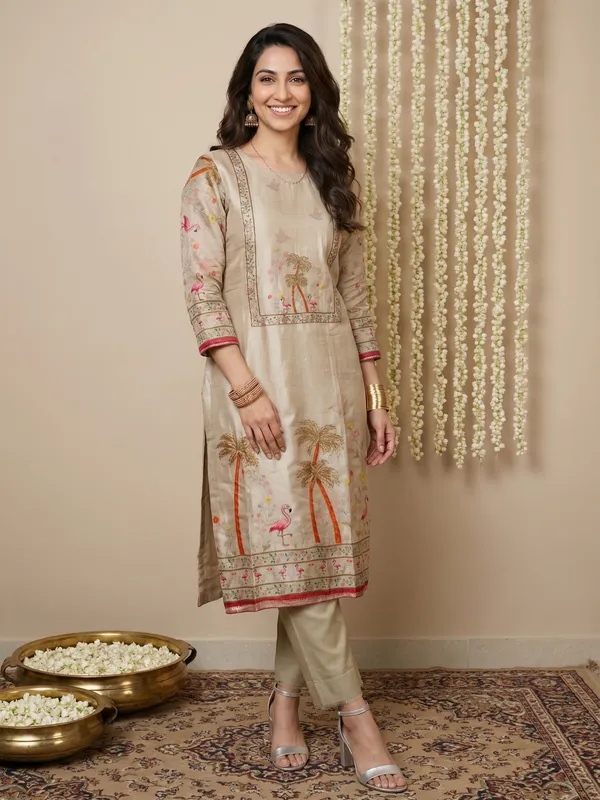 Beige_Printed_Embroidered_Unstitched_Suit_Set_With_Dupatta_For_Women