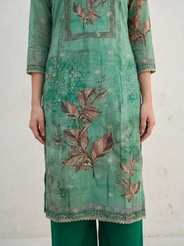 Green_Floral_Print_Embroidered_Unstitched_Suit_Set_For_Women
