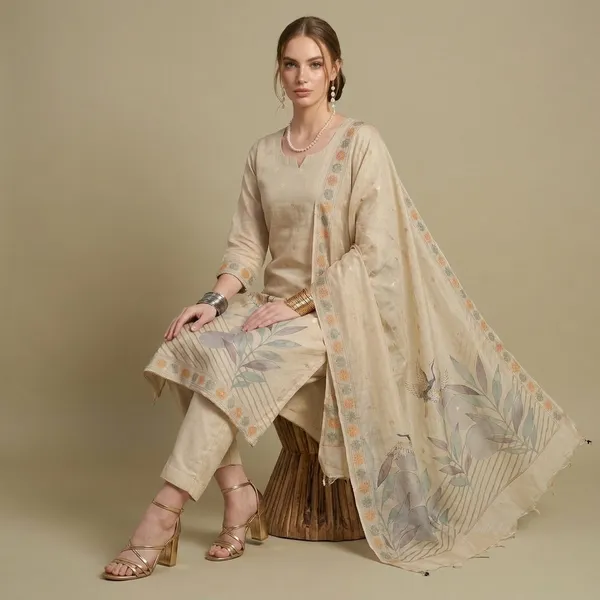 Beige_Organza_Printed_Embroidered_Unstitched_Suit_Set_With_Dupatta_For_Women