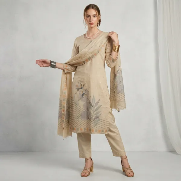 Beige_Organza_Printed_Embroidered_Unstitched_Suit_Set_With_Dupatta_For_Women