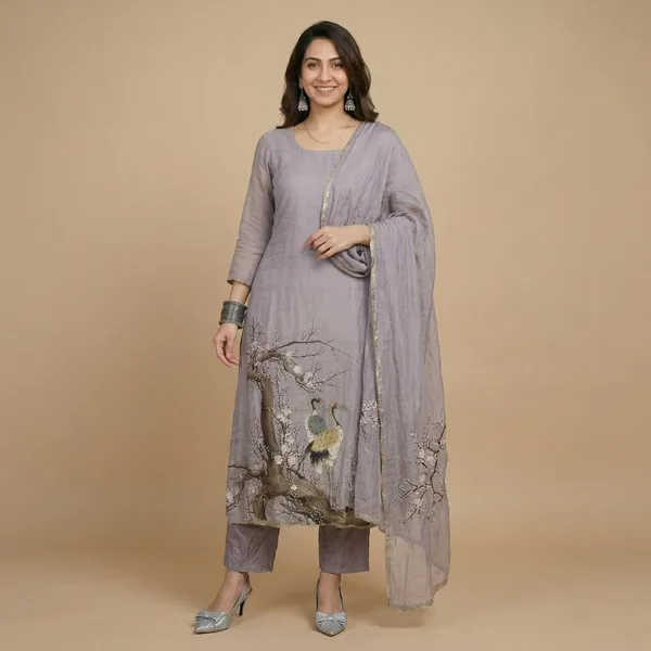 Grey_Floral_Printed_Embroidered_Unstitched_Suit_Set_With_Dupatta_For_Women