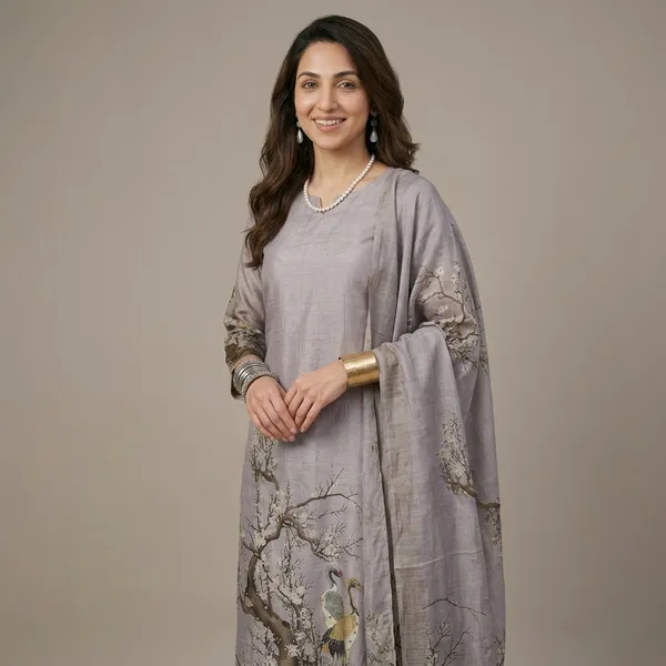 Purple__Floral_Printed_Embroidered_Unstitched_Suit_Set_With_Dupatta_For_Women