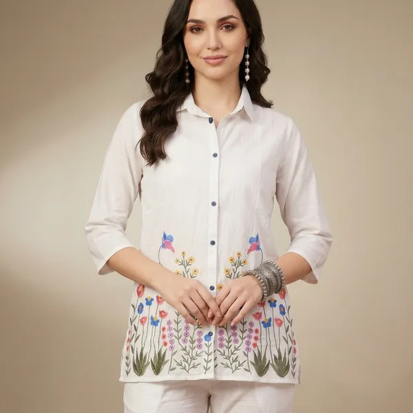 White_Embroidered_Floral_Co-Ord_Set_For_Women