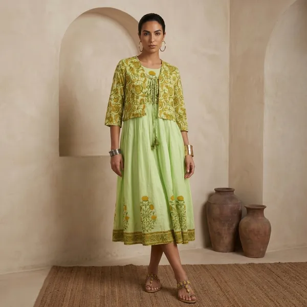 Mint_Green_Floral_Embroidered_Anarkali_Dress_With_Jacket_For_Women