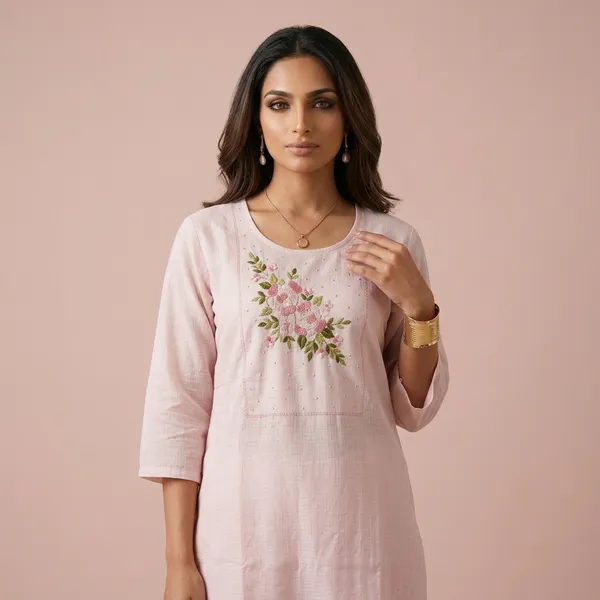 Pink_Cotton_Embroidered_Kurta_Set_For_Women