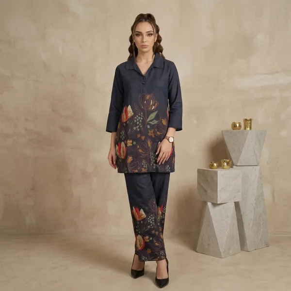 Black_Floral_Embroidered_Cotton_Kurta_Palazzo_Set_For_Women