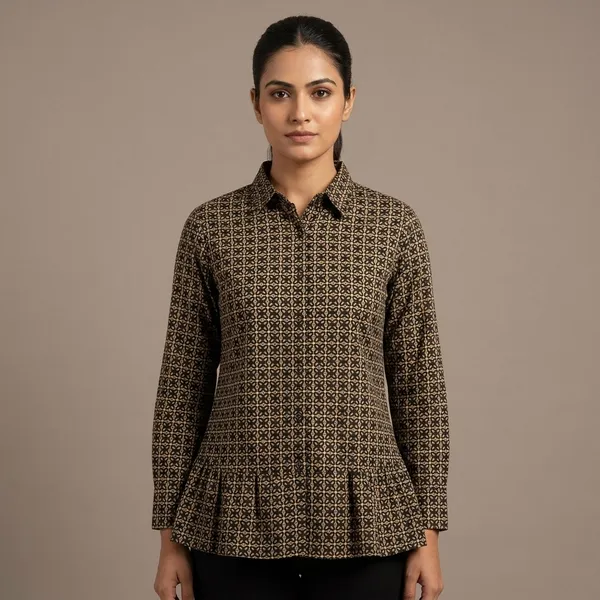 Black_Cotton_Shirt_For_Women