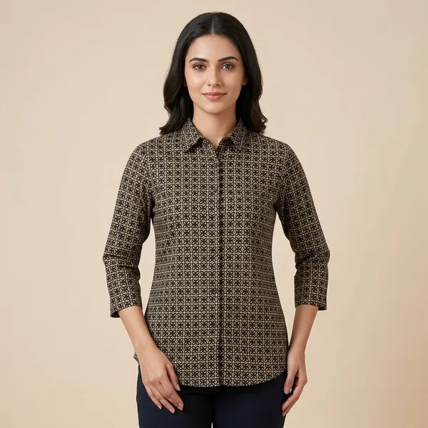 Black_Cotton_Shirt_For_Women