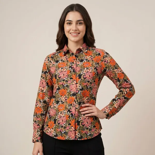 Multicolor_Cotton_Shirt_For_Women