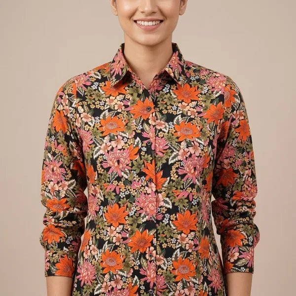 Multicolor_Cotton_Shirt_For_Women