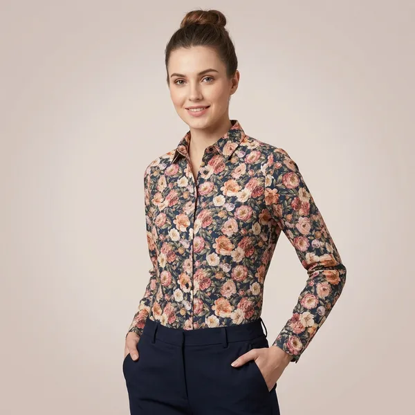 Multicolor_Cotton_Shirt_For_Women