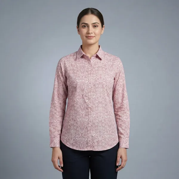 Pink_Cotton_Shirt_For_Women