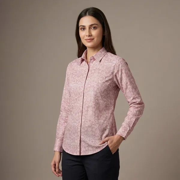 Pink_Cotton_Shirt_For_Women