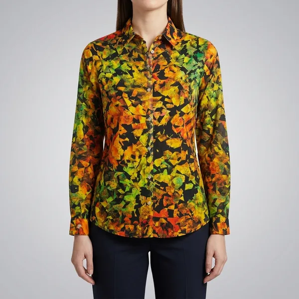 Multicolor_Cotton_Shirt_For_Women