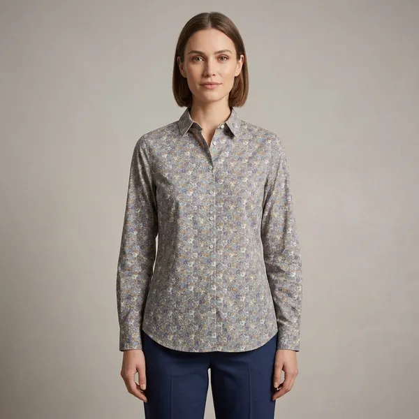 Grey_Cotton_Shirt_For_Women