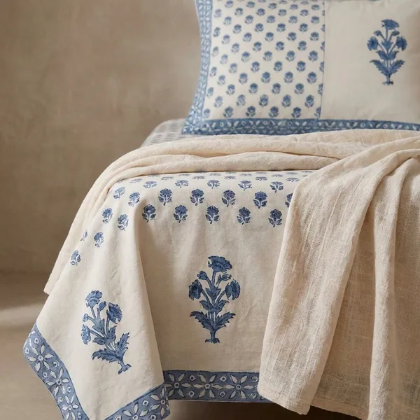 Neel_Buti_Handblock_Floral_King_Size_Bedsheet