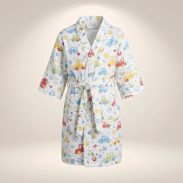 Kids_Vehicle_Print_Cotton_Waffle
