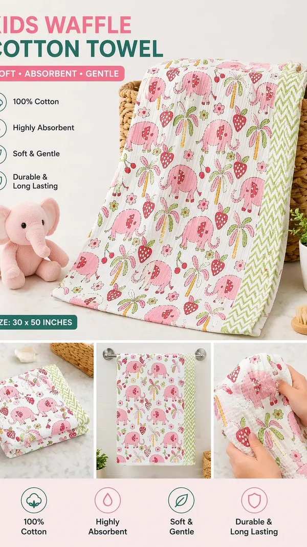 Pink_Elephant_Garden_Towel