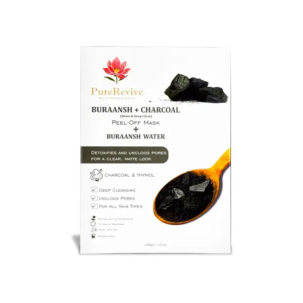 Buransh_Charcoal_Peel_Off_Face_Mask_With_Buransh_Water_(Set_of_2)