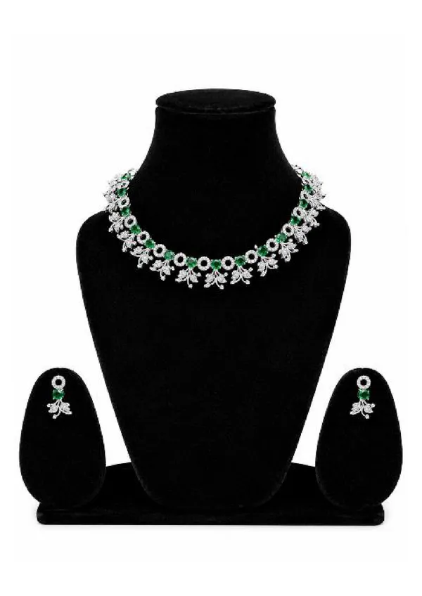 Green_Stone_American_Diamond_Necklace_Set_with_Earrings