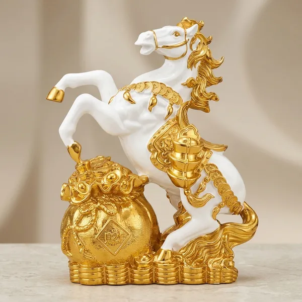 Prosperity_Horse_With_Wealth_Pot_Decorative_Showpiece