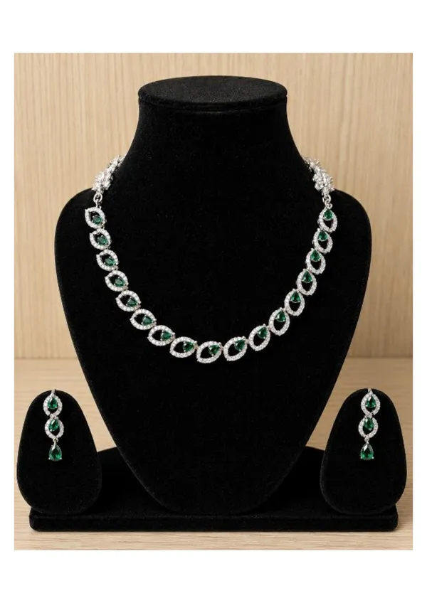 Green_Stone_American_Diamond_Necklace_Set_For_Women