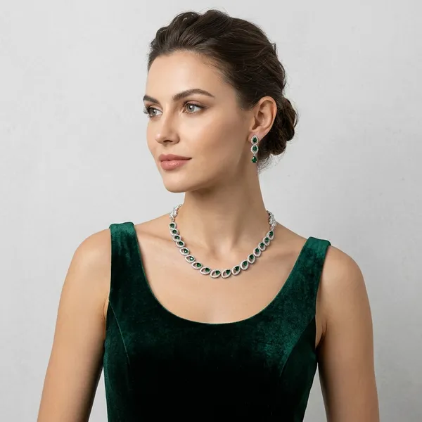 Green_Stone_American_Diamond_Necklace_Set_For_Women