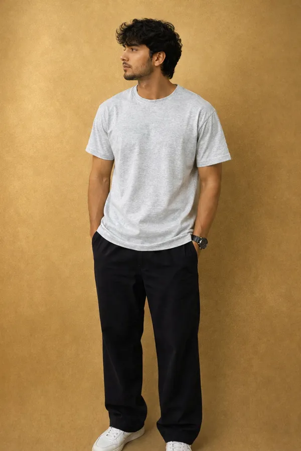 Grey_Cotton_Single_Jersey_Relaxed_Fit_Crew_Neck_T-Shirt_For_Men