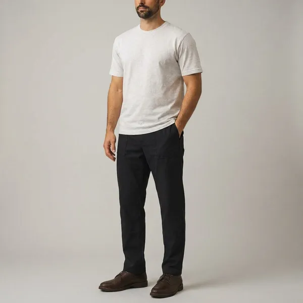 Black_Terry_Straight_Fit_Formal_Trousers_For_Men