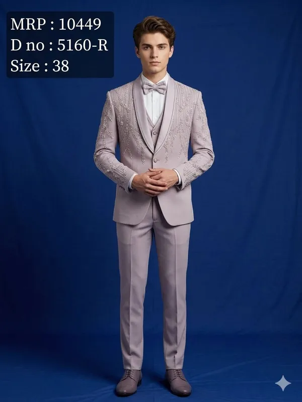 Lavender_Premium_Japanese_Lachka_Stitched_Blazer_And_Unstitched_Pant_For_Men