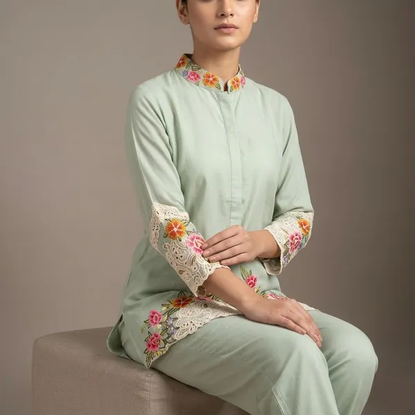 Mint_Green_Premium_Cotton_Co-Ord_Set_For_Women