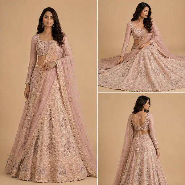 Pink_Premium_Net_Unstitched_Lehenga_For_Women