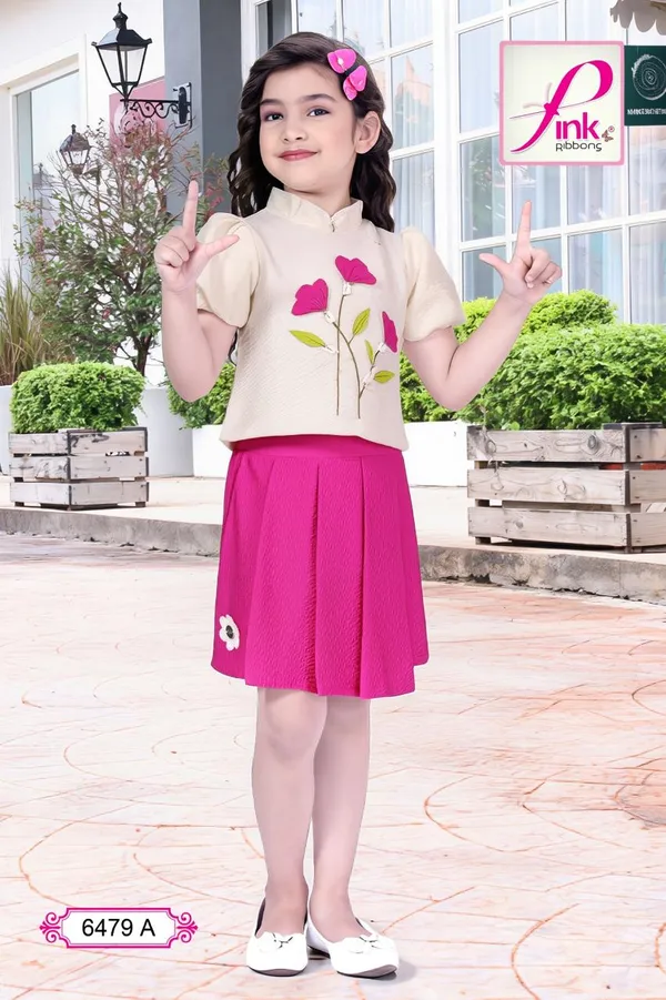 Beige_And_Pink_Premium_Cotton_And_Hosiery_Top_Skirt_For_Girls