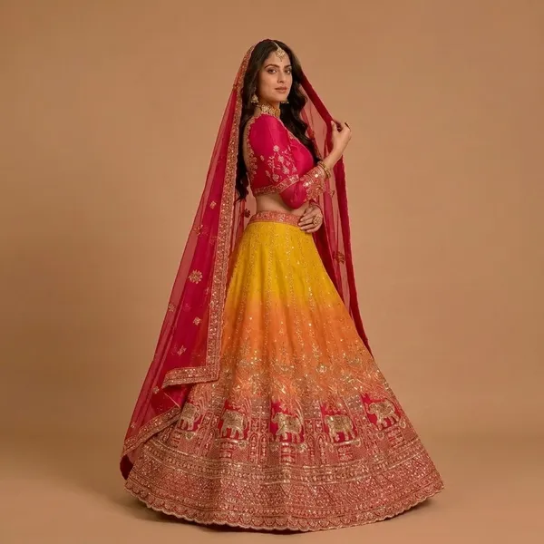 Multicolor_Premium_Silk_Unstitched_Lehenga_For_Women