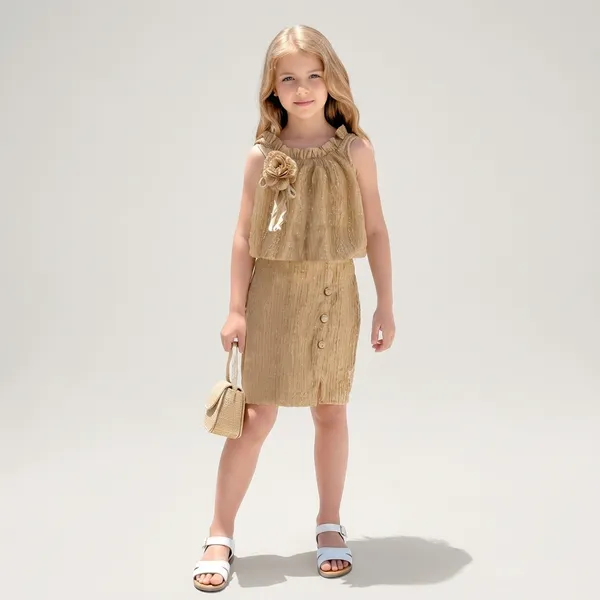 Beige_Premium_Cotton_And_Hosiery_One_Piece_For_Girls