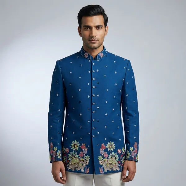 Blue_Premium_Cotton_Jodhpuri_For_Men