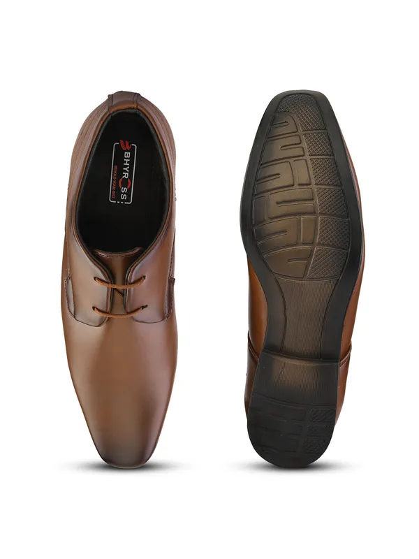 Tan_Leather_Square_Toe_Formal_Derby_Shoes_For_Men