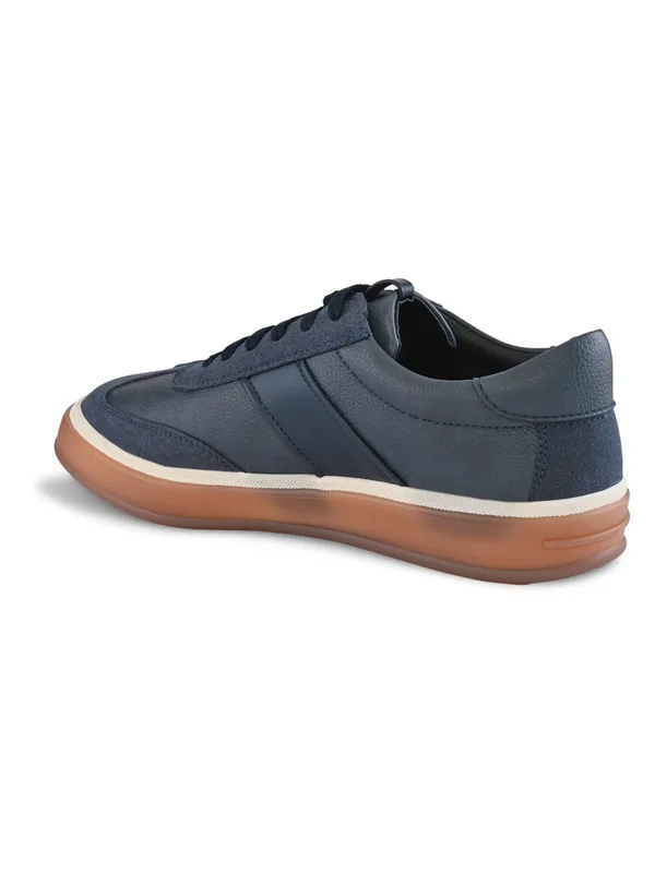 Navy_Blue_Leather_Lace-Up_Casual_Sneakers_For_Men