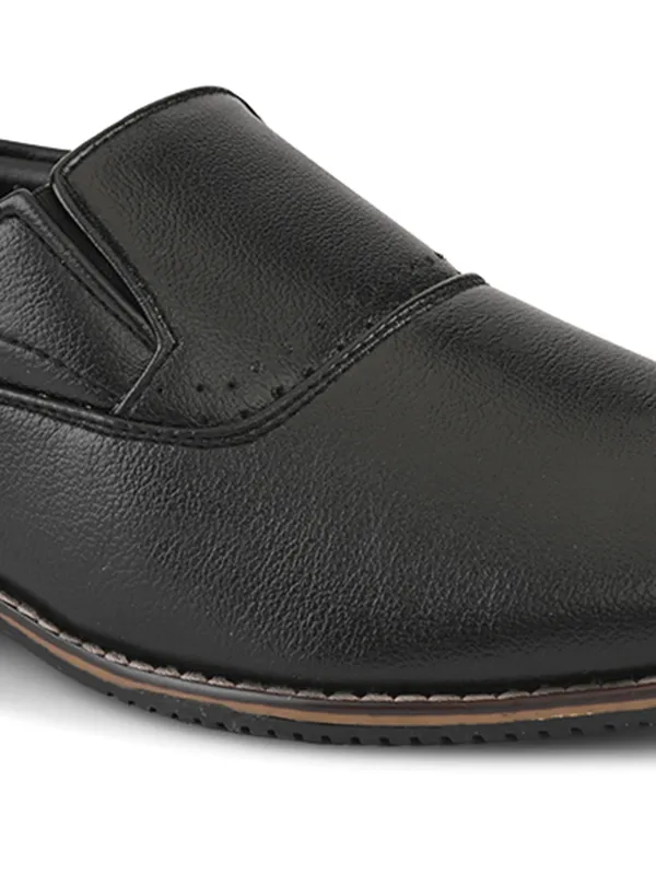 Black_Faux_Leather_Formal_Slip-On_Shoes_For_Men