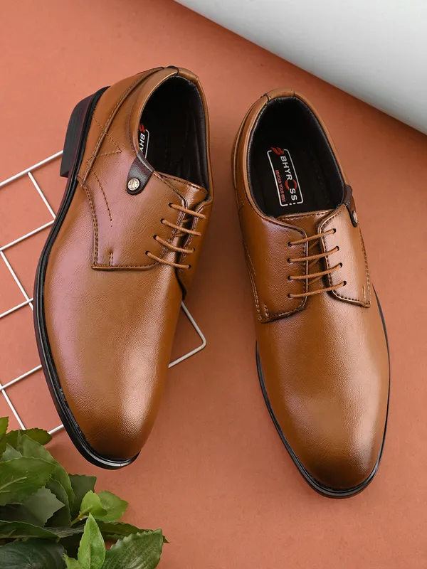Tan_Leather_Formal_Derby_Shoes_For_Men