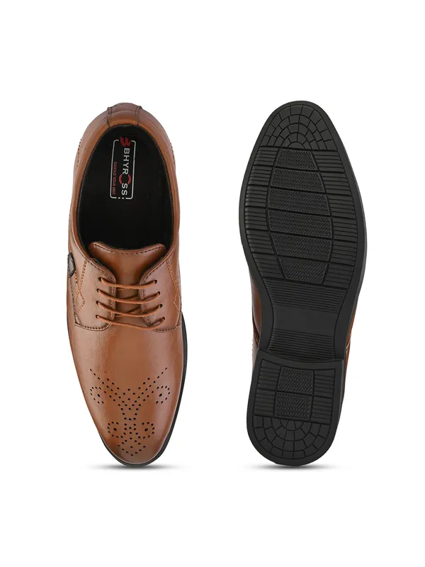 Tan_Leather_Brogue_Formal_Derby_Shoes_For_Men