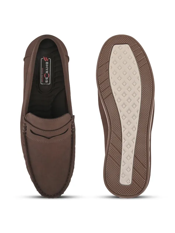 Brown_Faux_Leather_Slip-On_Loafers_For_Men