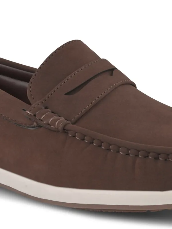 Brown_Faux_Leather_Slip-On_Loafers_For_Men